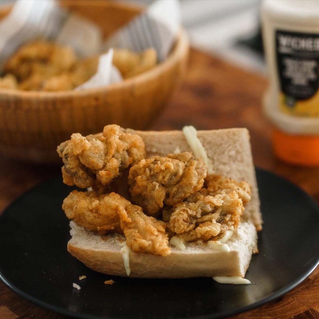 Fried Vegan Clam Rolls
